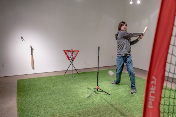 <span class='caption-artist'>9 Bats</span>, <span class='caption-title'>2019</span>, <span class='caption-year'>Installation view</span>