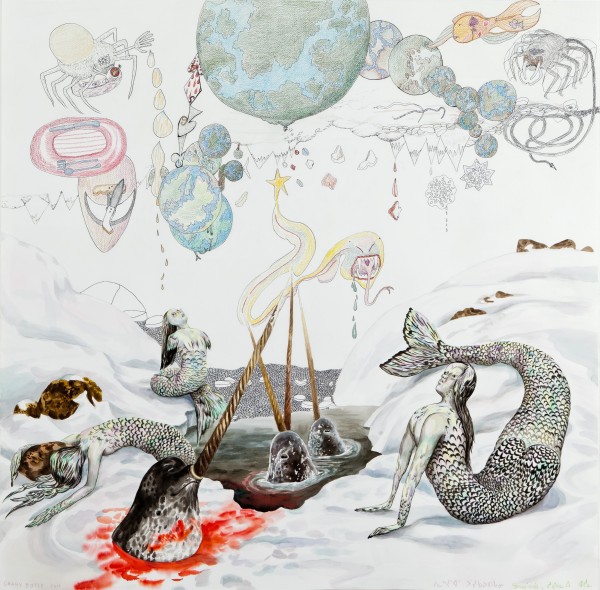 <span class='caption-artist'>Shuvinai Ashoona and Shary Boyle</span>, <span class='caption-title'>Universal Cobra Pussy</span>, <span class='caption-year'>2011</span>