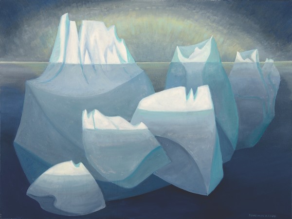 <span class='caption-artist'>Doris McCarthy</span>, <span class='caption-title'>Aurora and the Bergs</span>, <span class='caption-year'>1996</span>