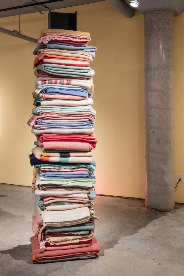 <span class='caption-artist'>Marie Watt</span>, <span class='caption-title'>Skywalker/Skyscaper (Axis Mundi)</span>, <span class='caption-year'>2012</span>