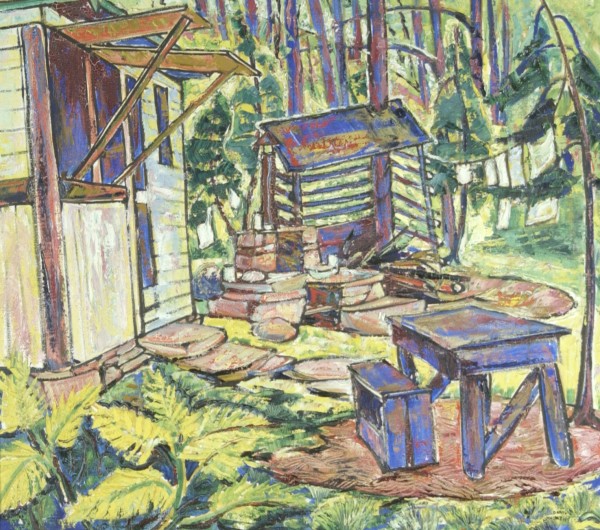 <span class='caption-artist'>Doris McCarthy</span>, <span class='caption-title'>Summer Cottage</span>, <span class='caption-year'>1948</span>