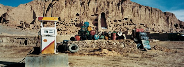 <span class='caption-artist'>Zalmaï</span>, <span class='caption-title'>The former site of the Bamian Buddhas, destroyed by the Taliban</span>, <span class='caption-year'>2001-2004</span>