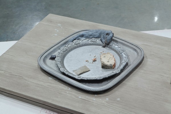 <span class='caption-artist'>Liz Magor</span>, <span class='caption-title'>Squirrel (cake)</span>, <span class='caption-year'>2008</span>