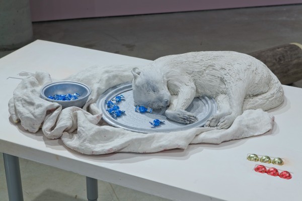 <span class='caption-artist'>Liz Magor</span>, <span class='caption-title'>Raccoon</span>, <span class='caption-year'>2008</span>