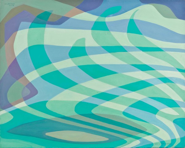 <span class='caption-artist'>Doris McCarthy</span>, <span class='caption-title'>Oily Cross Currents (Wave Movement)</span>, <span class='caption-year'>1969</span>