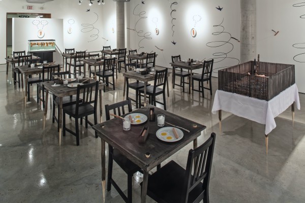 <span class='caption-artist'>Rita McKeough</span>, <span class='caption-title'>The Lion's Share</span>, <span class='caption-year'>2011</span>, <span class='caption-medium'>Installation view</span>