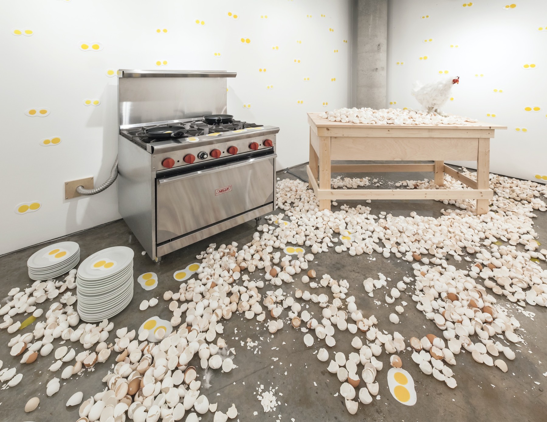 <span class='caption-artist'>Rita McKeough</span>, <span class='caption-title'>The Lion's Share</span>, <span class='caption-year'>2011</span>, <span class='caption-medium'>Installation view</span>