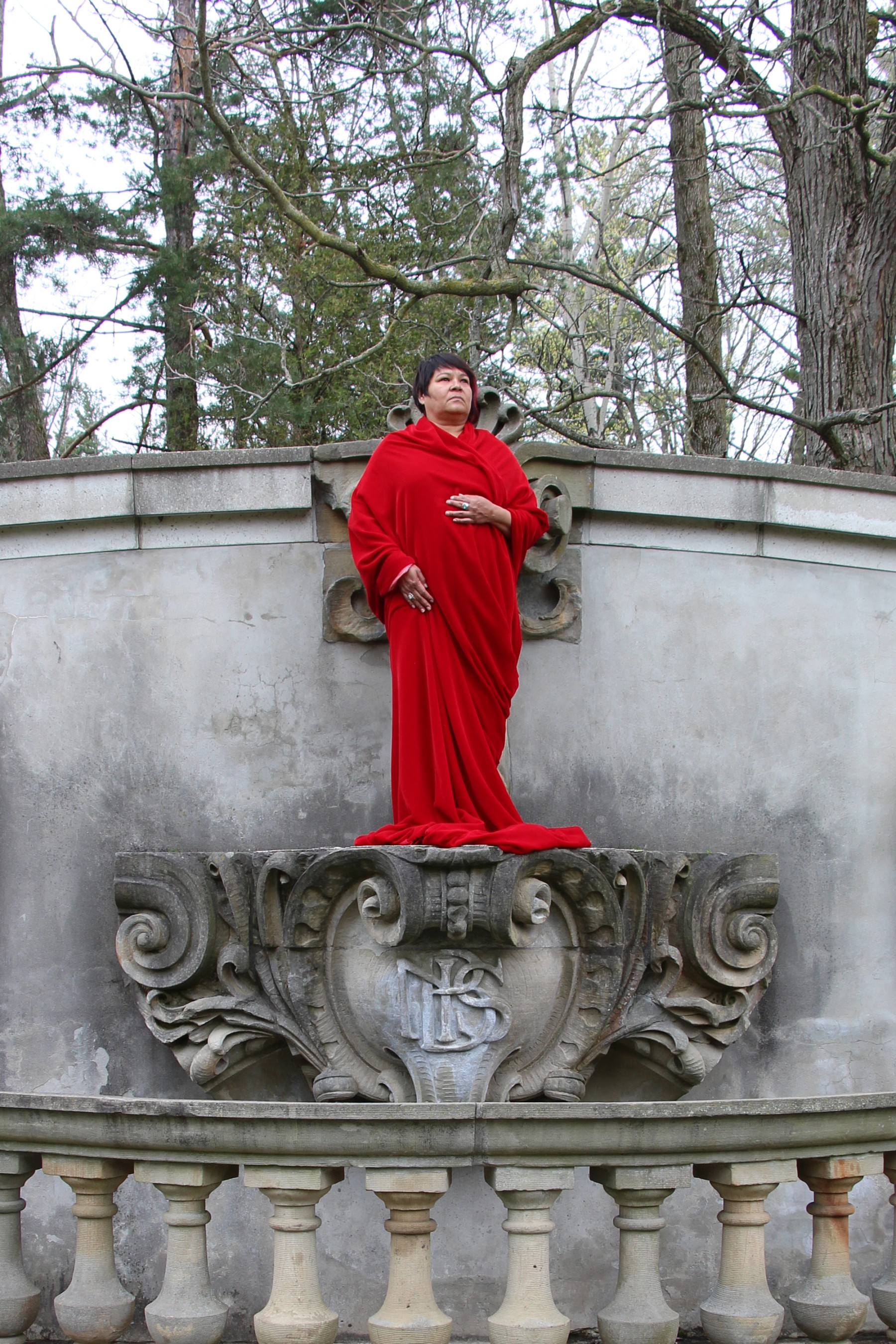 <span class='caption-artist'>Lori Blondeau</span>, <span class='caption-title'>Pakwâci Wâpisk</span>, <span class='caption-year'>2017</span>