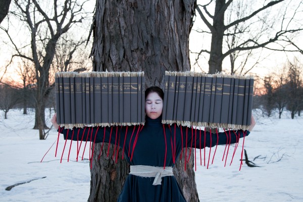 <span class='caption-artist'>Meryl McMaster</span>, <span class='caption-title'>Time's Gravity</span>, <span class='caption-year'>2015</span>