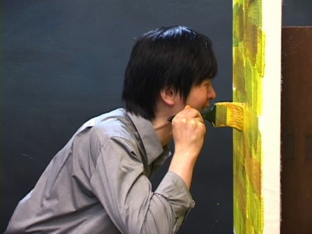 <span class='caption-artist'>Kim Beom</span>, <span class='caption-title'>Painting ‘Yellow Scream’</span>, <span class='caption-year'>2012</span>, <span class='caption-medium'>Video still</span>
