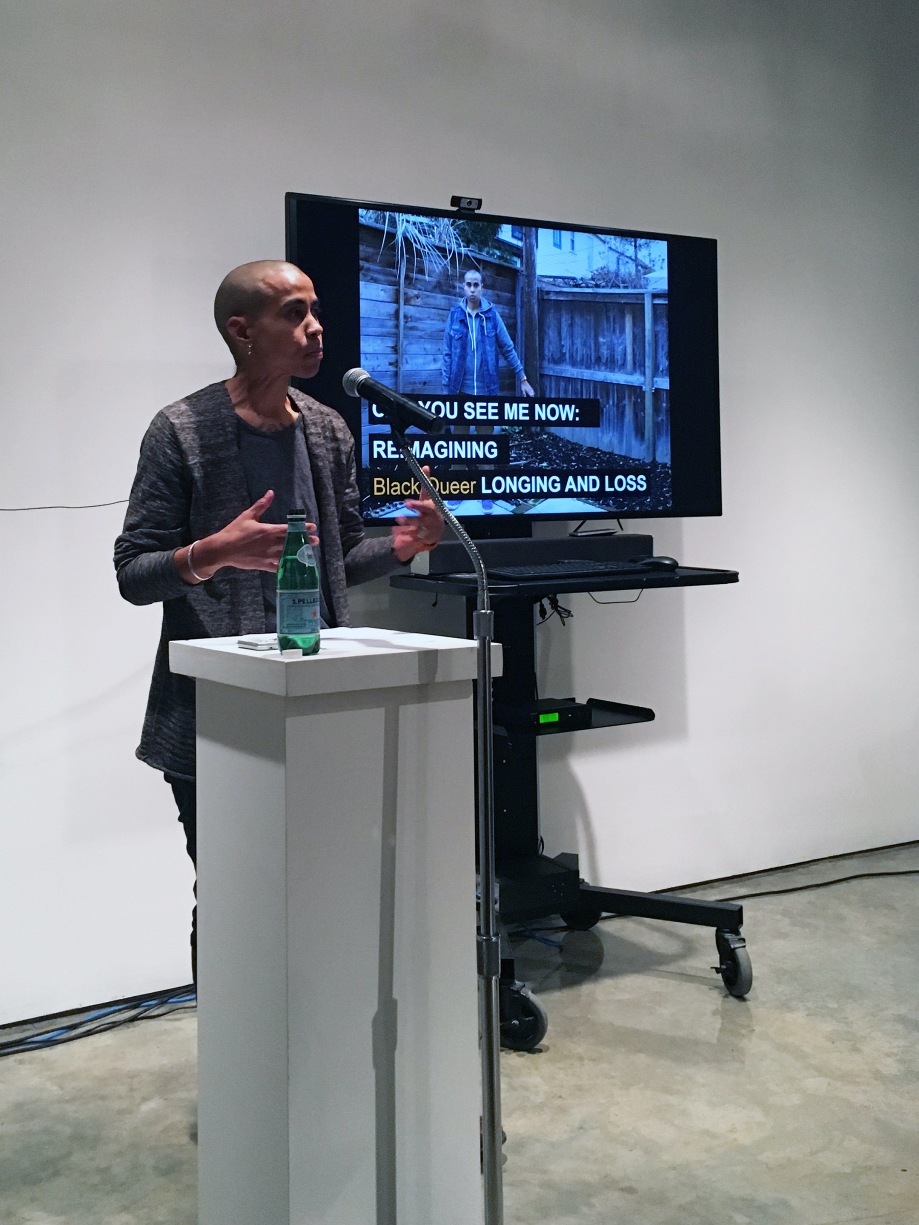 <span class='caption-artist'>Unknown</span>, <span class='caption-title'>Michele Pearson Clarke Talk</span>, <span class='caption-year'>2017</span>