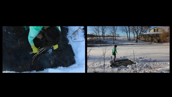 Jordyn Stewart, video still, Compulsory Figure, 2016